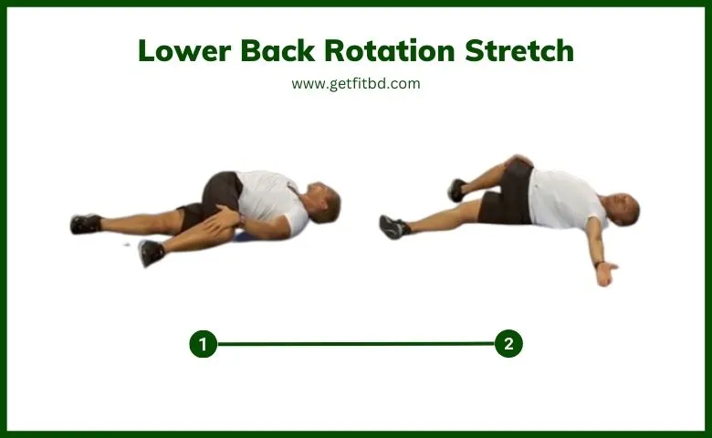 Lower Back Rotation Stretch Exercise